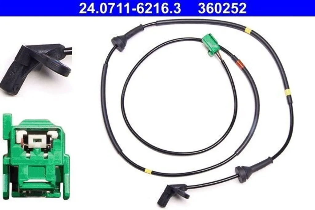 Capteur ABS ATE Haute Précision pour Volvo XC90 I Réf OE 30773745 Durable