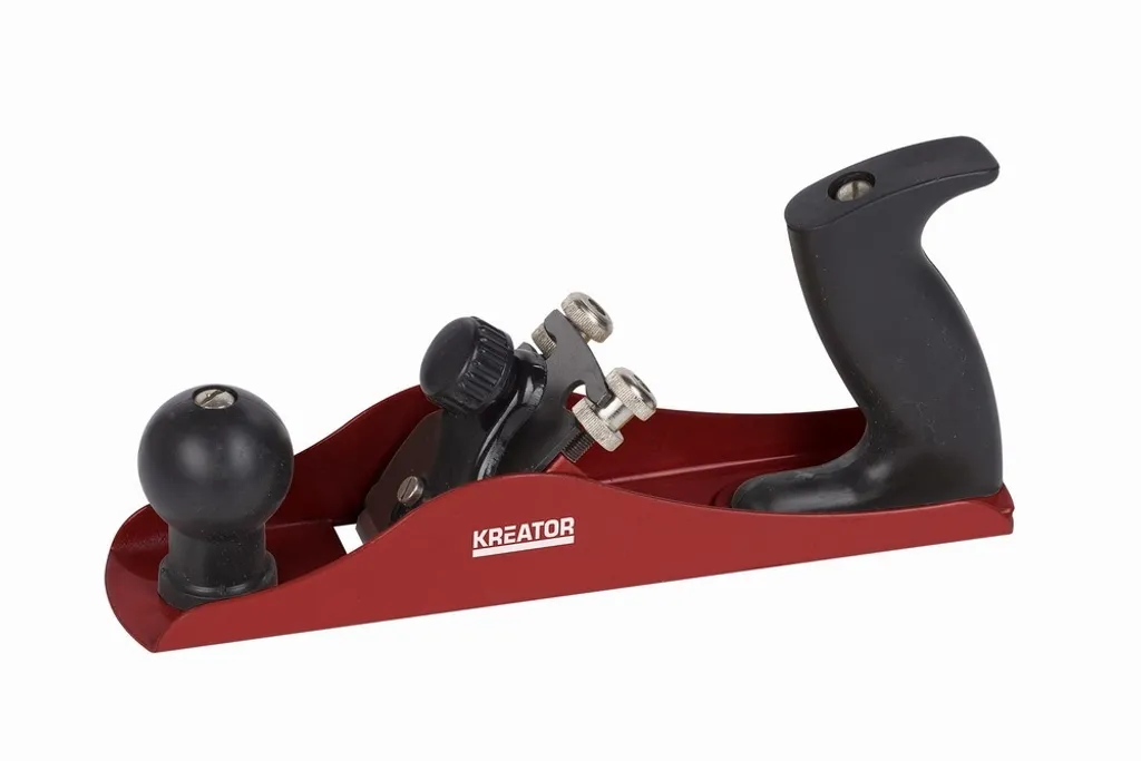 Rabot d'établi manuel 235mm pour menuisier, modèle Kreator KRT454008