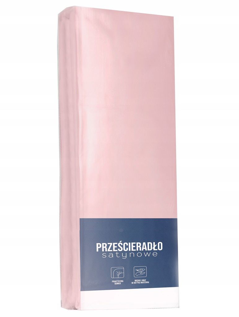 Drap, drap-housse, microsatin, bonne qualité 180x200cm Rose Image du produit 