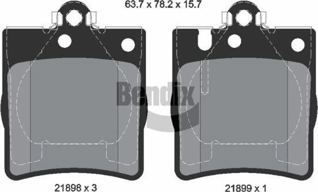 Plaquettes BENDIX BPD1253 : Finis les bruits de freinage sur Mercedes SLK E