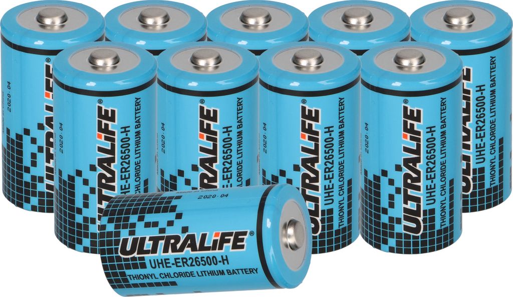 10x Ultralife UHE-ER26500 cívkový článek - C kulatý článek Obrázek produktu 