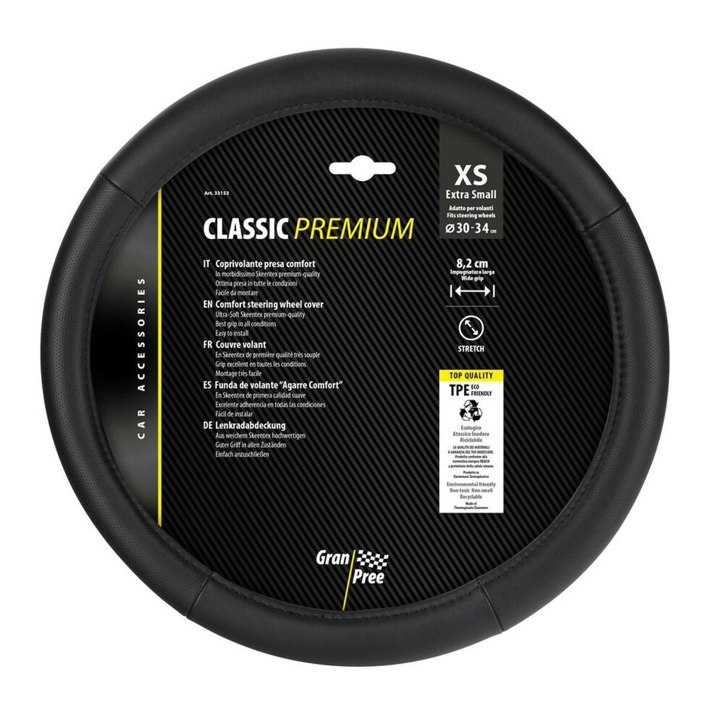 Gran Pree 33153 Classic Premium Lenkradbezug Ø30/34cm Produktbild 