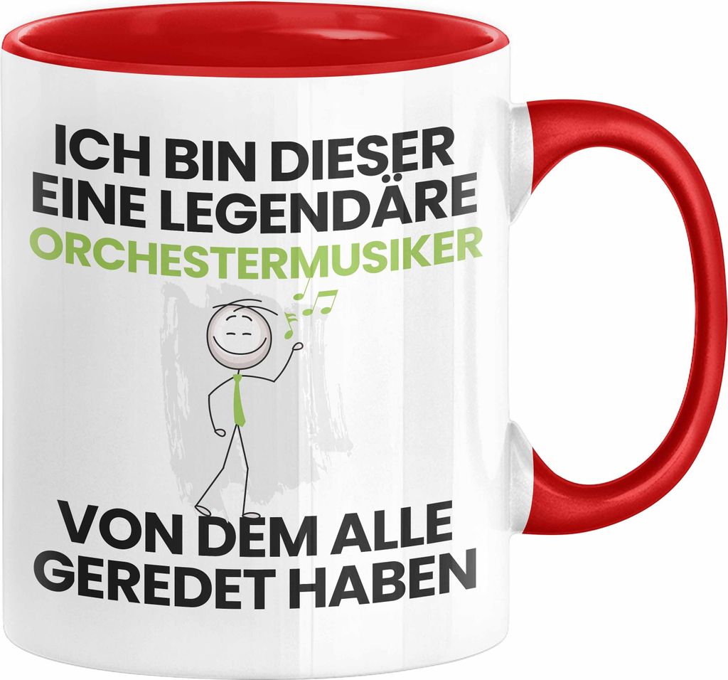Orchestermusiker Geschenk Tasse Lustige Geschenkidee Geburtstag für Orchestermusiker Ich Bin Dieser Legendäre Orchestermusiker Von Dem Alle Gered...