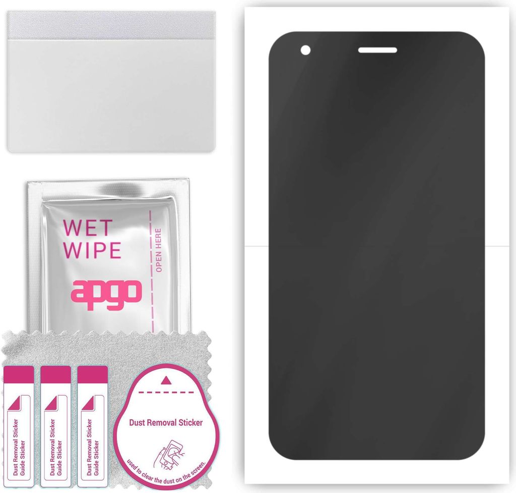 apgo Hydrogel Blickschutzfolie, Matt, kompatibel mit ZTE Changxing 60, Privacy Displayschutzfolie, Schutzfolie mit Positionierhilfe, Anti-Spy, krat...