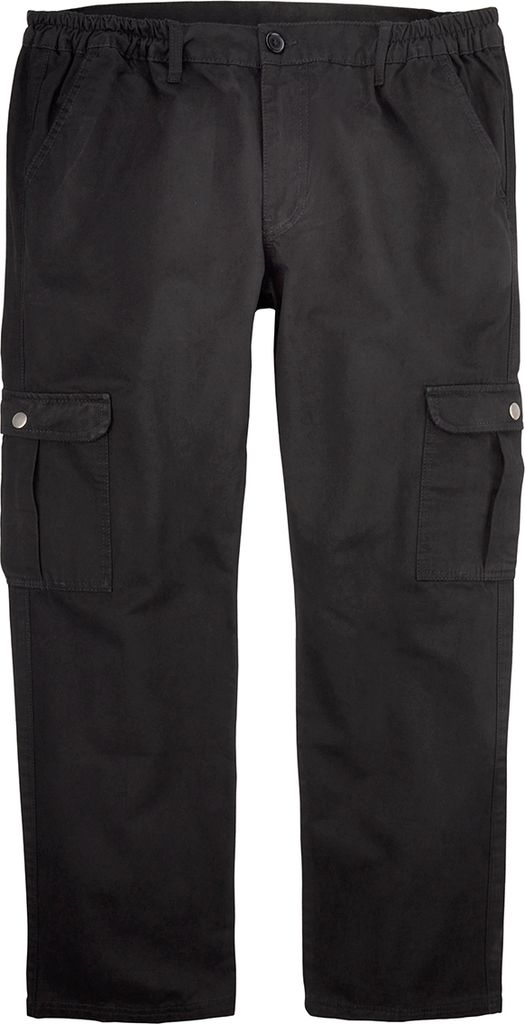 Abraxas Cargohose schwarz Übergröße