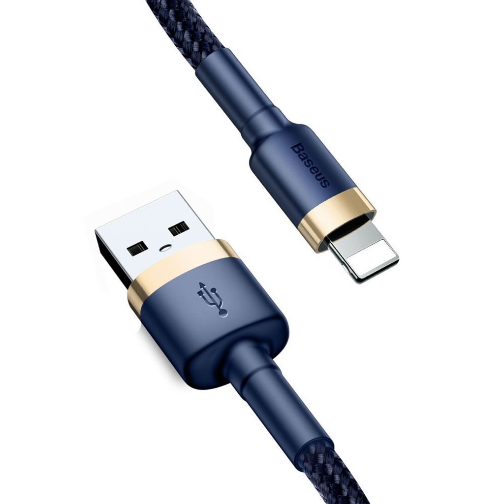 Cavo superiore USB Iphone Lightning 2.4A 25cm Bianco