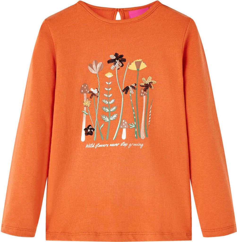 "Spring Sale"Kinder-Langarmshirt - Modernes und langlebige - Dunkelorange 92 Promotion131748 - Arbeitshosen