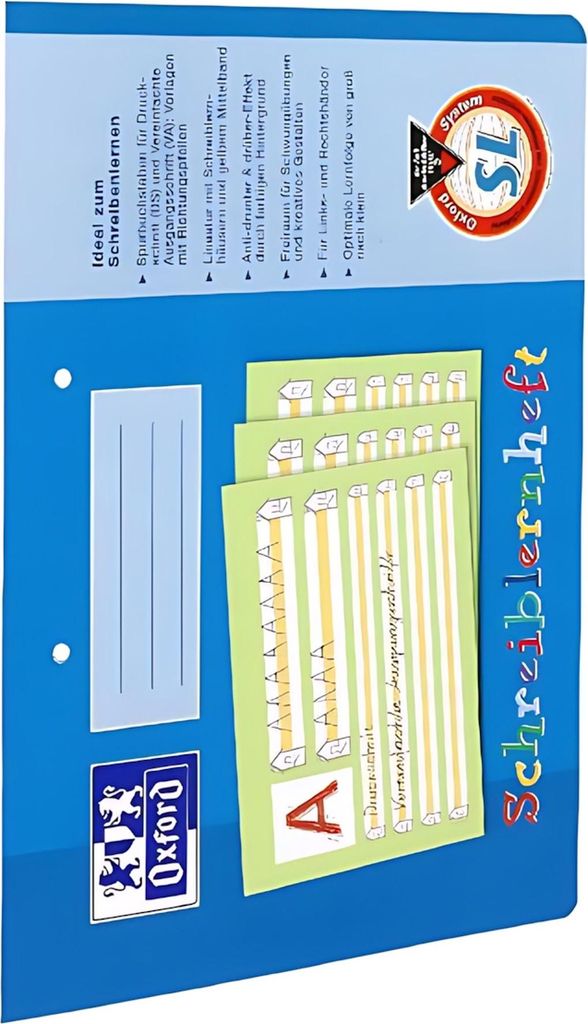 Oxford 100050305, Blau, A4, 80 g/m² Produktbild 