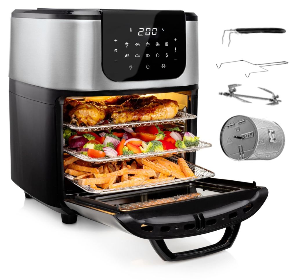 Princess 182075, heteluchtfriteuse, 11 liter, 0,75 kg, 30 Productafbeelding 