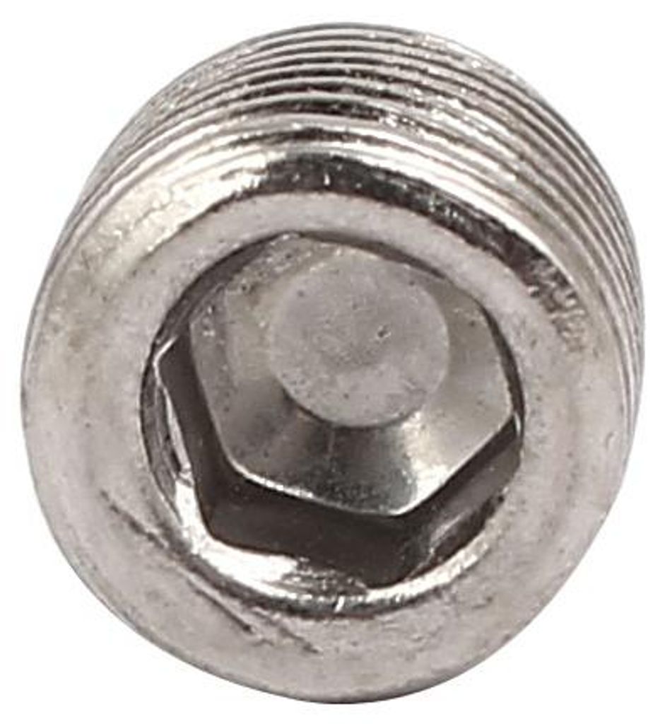 12 Stš¹ck 1/8 NPT Metall Innensechskant Set Madenschrauben Silberfarben fš¹r Handtuchhalter Tš¹rgriff