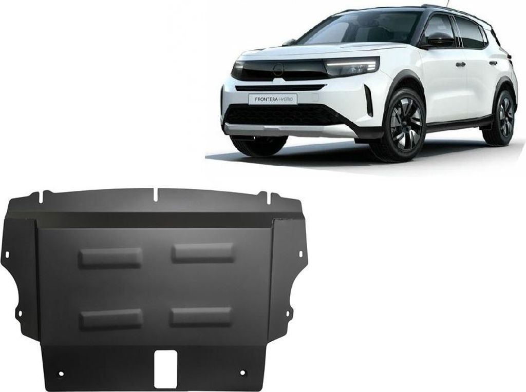 Unterfahrschutz für Motor und Getriebe aus Stahl für Opel Frontera