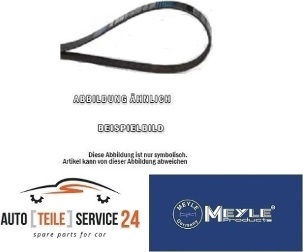 MEYLE Keilrippenriemen 6PK1060 0500061060