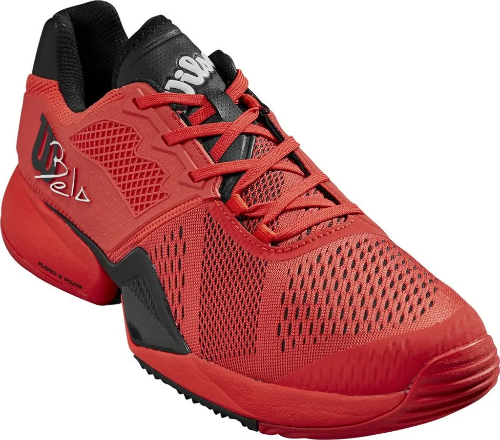 Chaussures de Padel Wilson Bela Tour Rouge Confort et Stabilité Pro