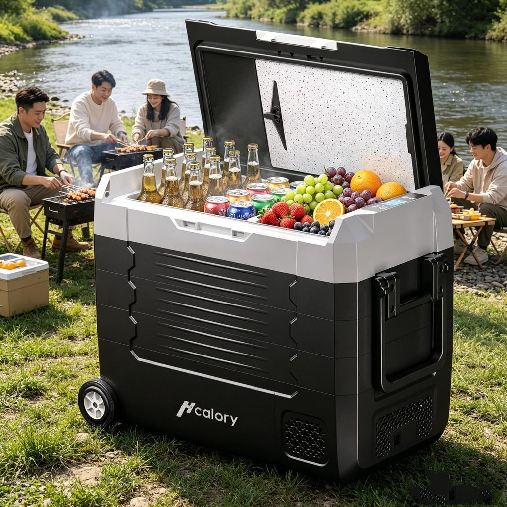 Hcalory D45M+ Dual Zone Auto Kühlschrank 45L Kompressor Produktbild 