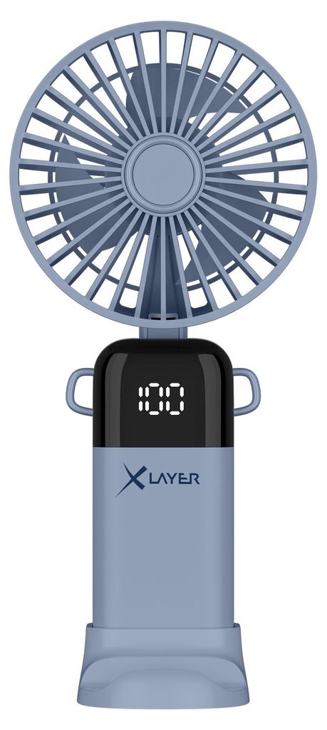 Xlayer Handventilator klappbar/wiederaufladbar mit Produktbild 