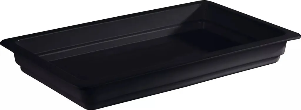 Bac Gastronorme GN 1/1 en Porcelaine Noire APS 60mm pour Restauration