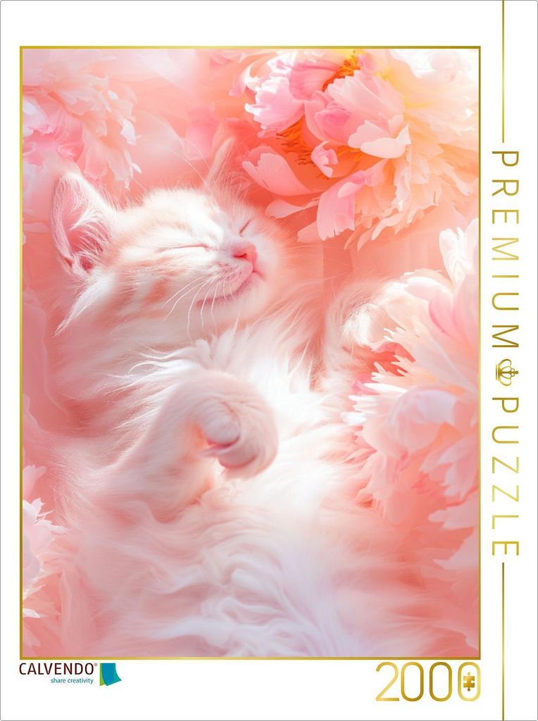 CALVENDO Puzzle Ein Motiv aus dem Kalender Britisch Kurzhaar | 2000 Teile Lege-Größe 90x67cm Foto-Puzzle für glückliche Stunden