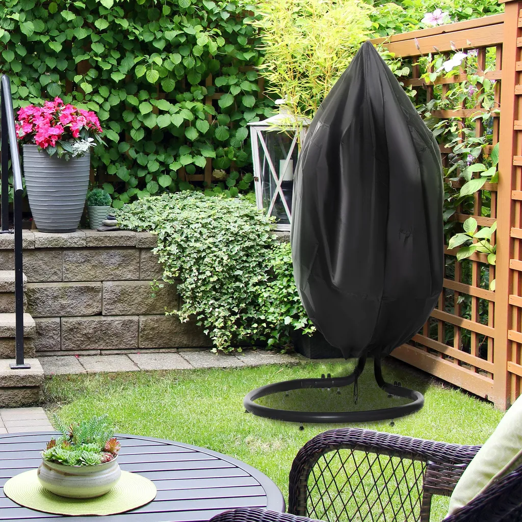 Housse imperméable et résistante en Oxford 210D pour panier suspendu