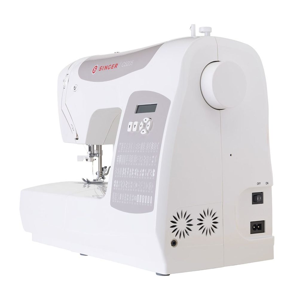 SINGER C5205, Grau, Weiß, Computergesteuerte Nähmaschine, 1 Produktbild 