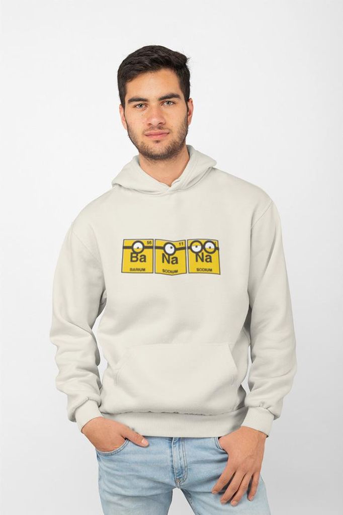 D&B Uni Hoodie MO00032 Minions Creme-Größe L