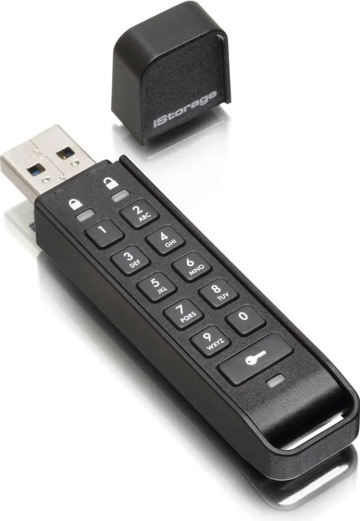 Clé USB 3.0 16 Go iStorage datAshur Personal2 pour Télétravail Sûr - 3