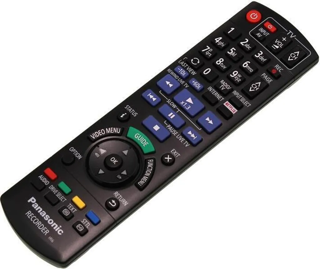 Télécommande Panasonic N2QAYB001113 : Solution pour DMR-BCT760 cassé