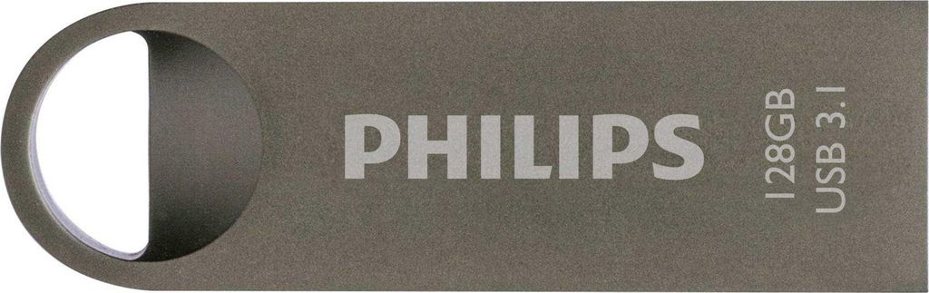Philips USB 3.1 128GB Moon Space Grey Produktbild 