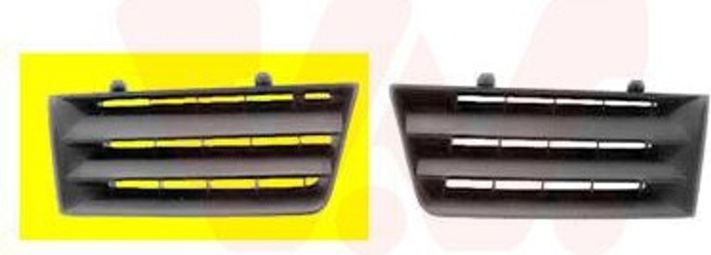 VAN WEZEL 4327512 Kühlergrill Frontgrill für RENAULT MEGANE Produktbild 
