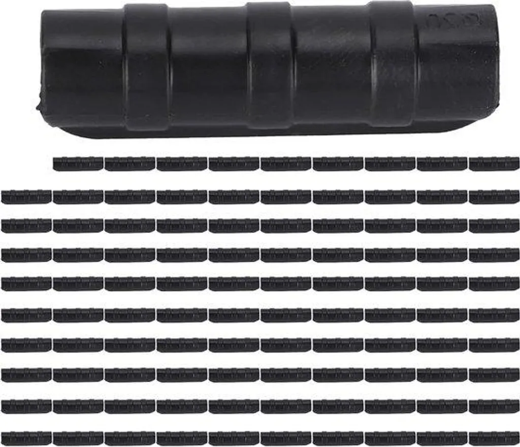 20 Clips de Fixation Robustes pour Serres de Jardin - Buis Noirs 25mm