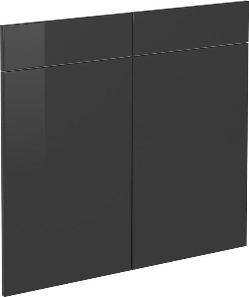 Façade de cuisine Vicco R-Line Anthracite Haute brillance Image du produit 