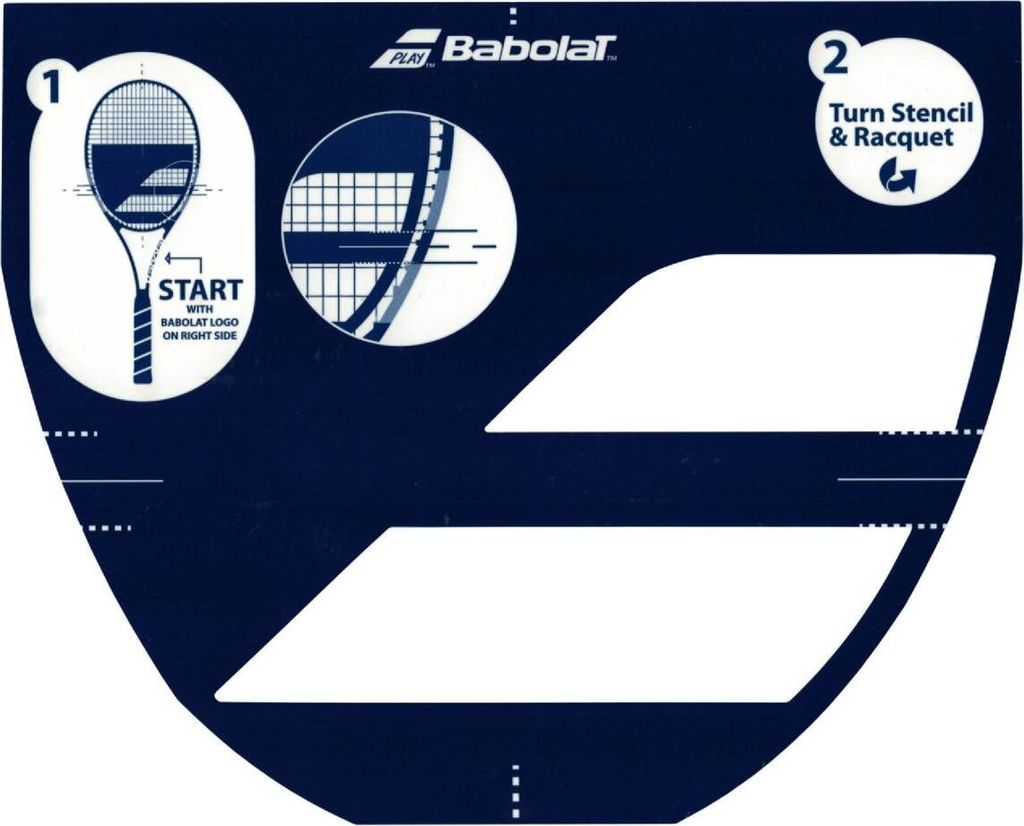 Modello di logo per racchette da tennis Immagine del prodotto 