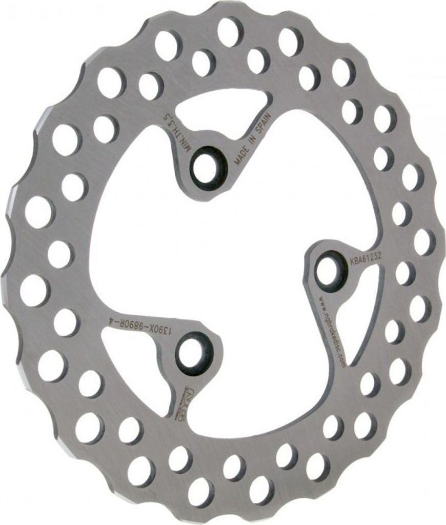 Bremsscheibe Wavy NG 1390X - 200 / 58 / 4mm 3 Loch für Kymco Agility RS Naked 50 / 125 ccm