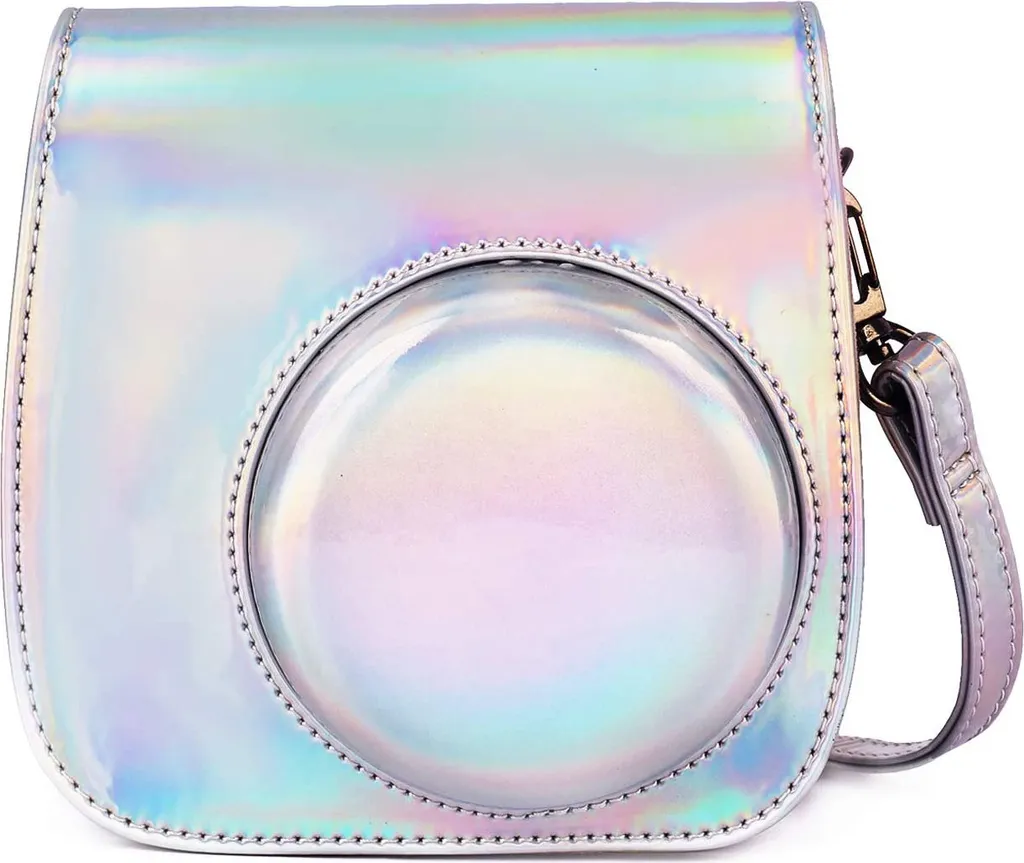Custodia da Viaggio Silver Instax Mini 11 | Borsa Compatta INF