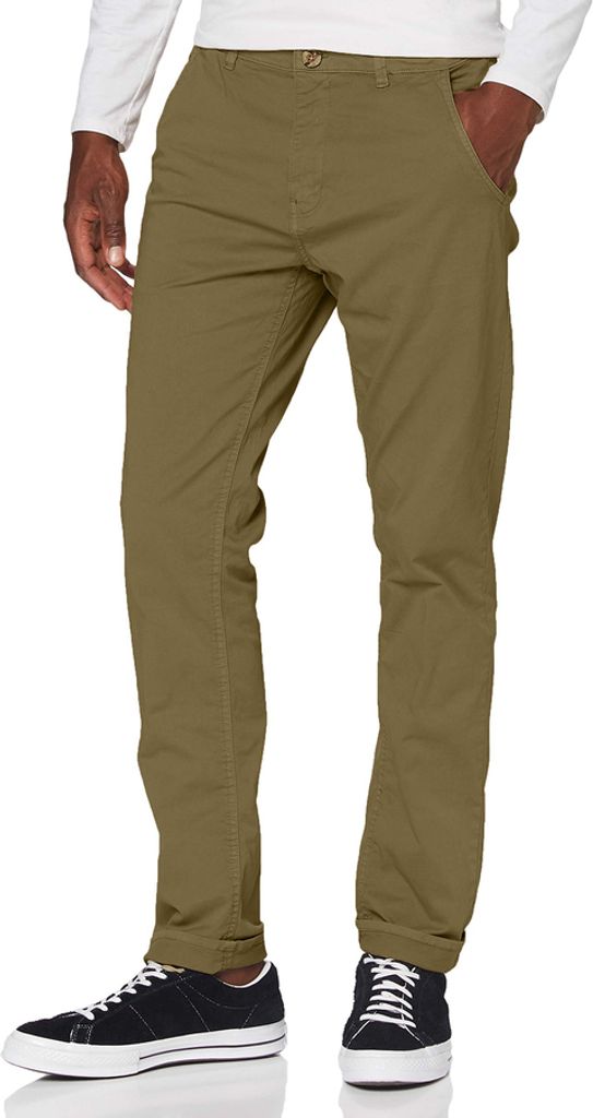 Blend BHNight Herren Chino Hose Stoffhose Chinohose mit Stretch Slim Fit