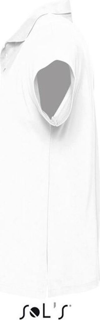 SOLs 11342 | Herren Summer Poloshirt II Seitenschlitze - Farbe: White - Größe: XXL