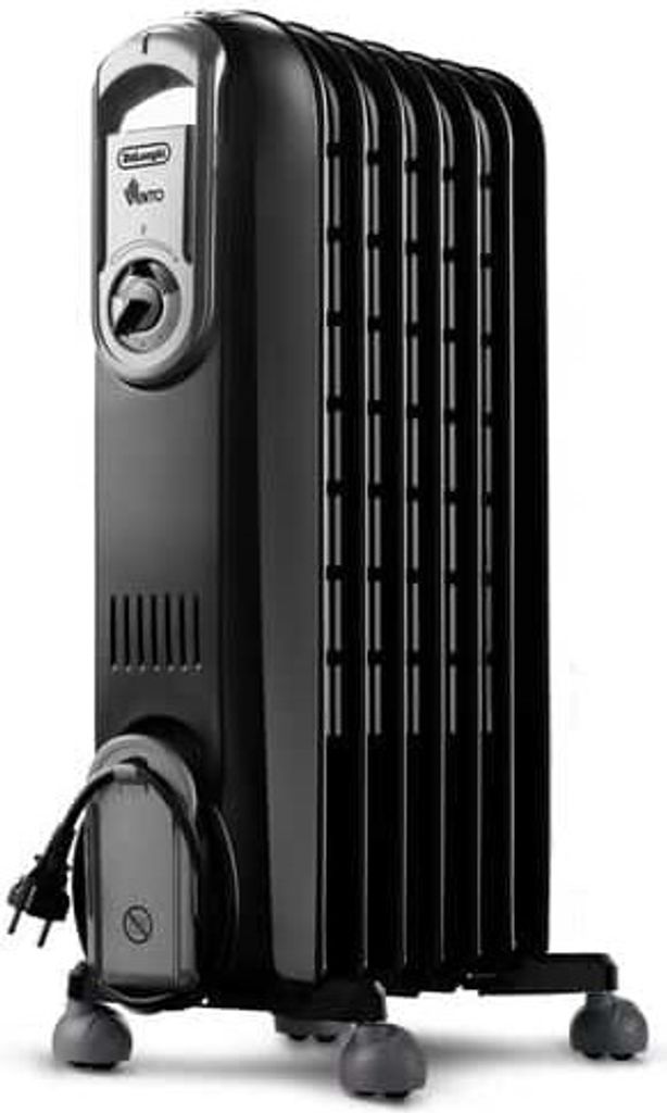 De’Longhi V550715.BG, Öl-Heizlüfter, Öl, 1,38 m, Indoor, Produktbild 
