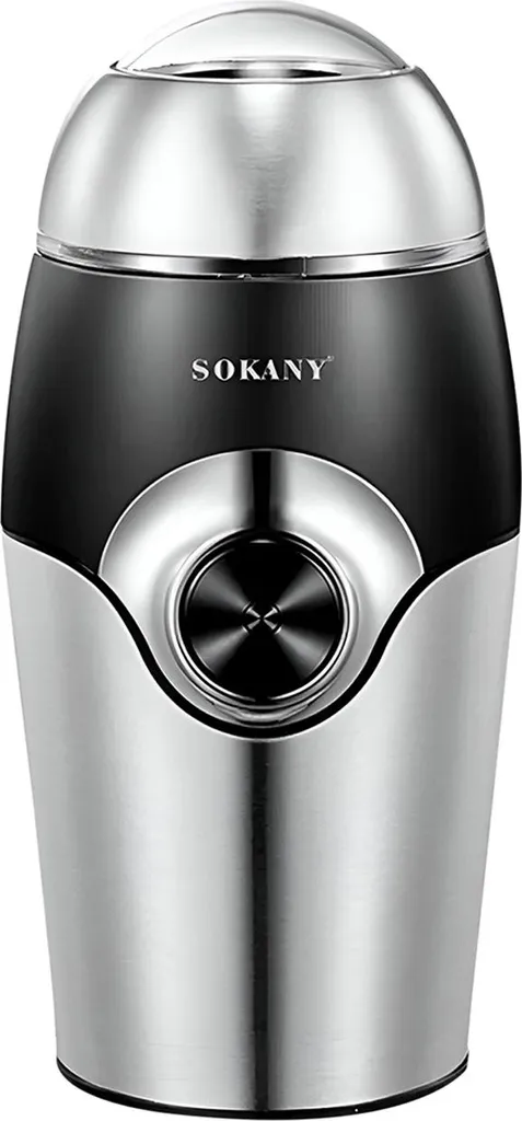 Sokany Macinacaffè Elettrico Veloce 150W - Tritatutto Caffè 50g Inox
