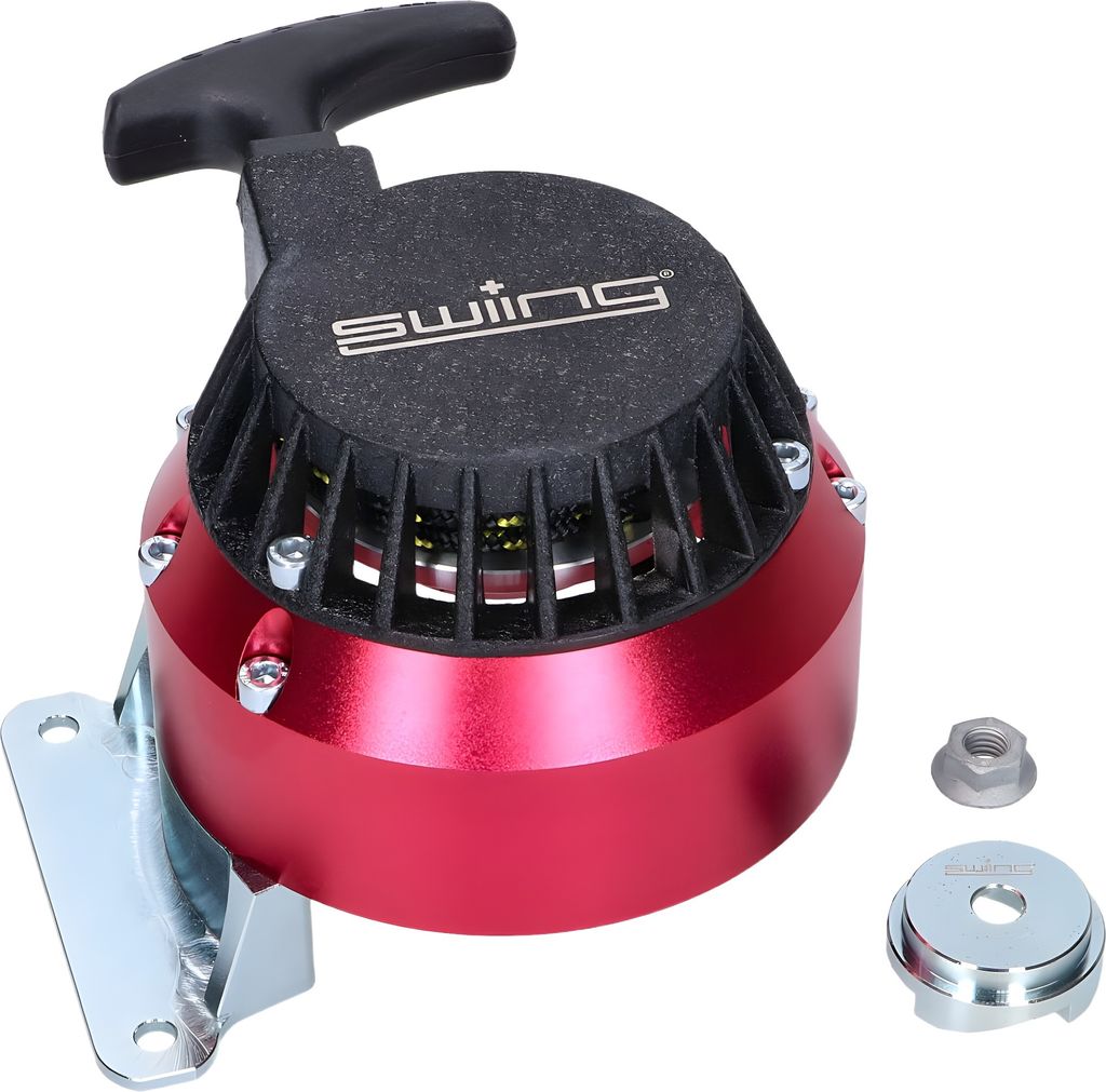 Seilzugstarter Swiing rot für Piaggio Ciao Mono/Vario
