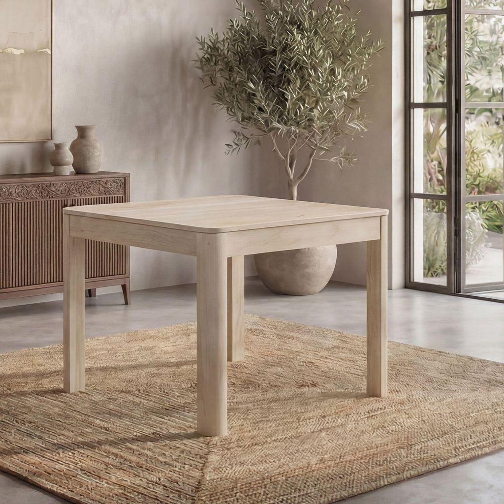WOHNLING Tavolo da pranzo in legno massello di mango 80x80 Immagine del prodotto 