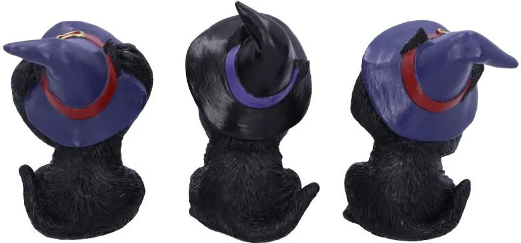 Statue Chat Noir de Qualité Nemesis Now - Objet Déco Durable et Incassable
