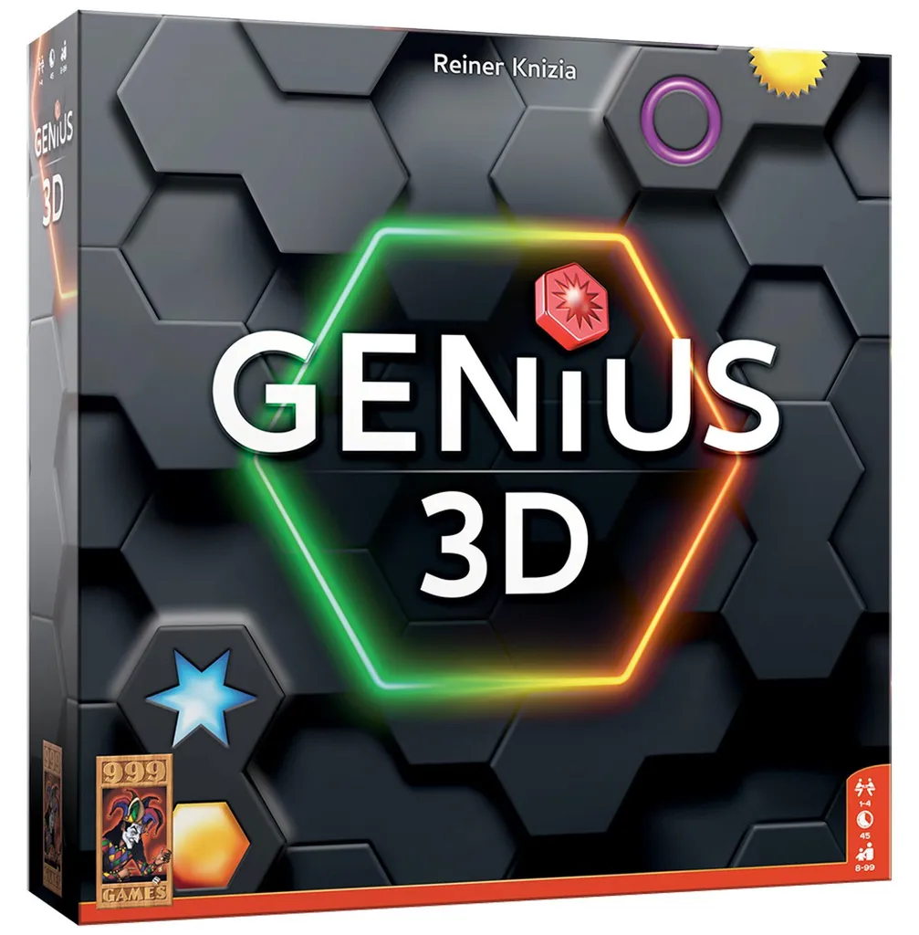 Jeu de société Genius 3D : développez votre logique par la tactique
