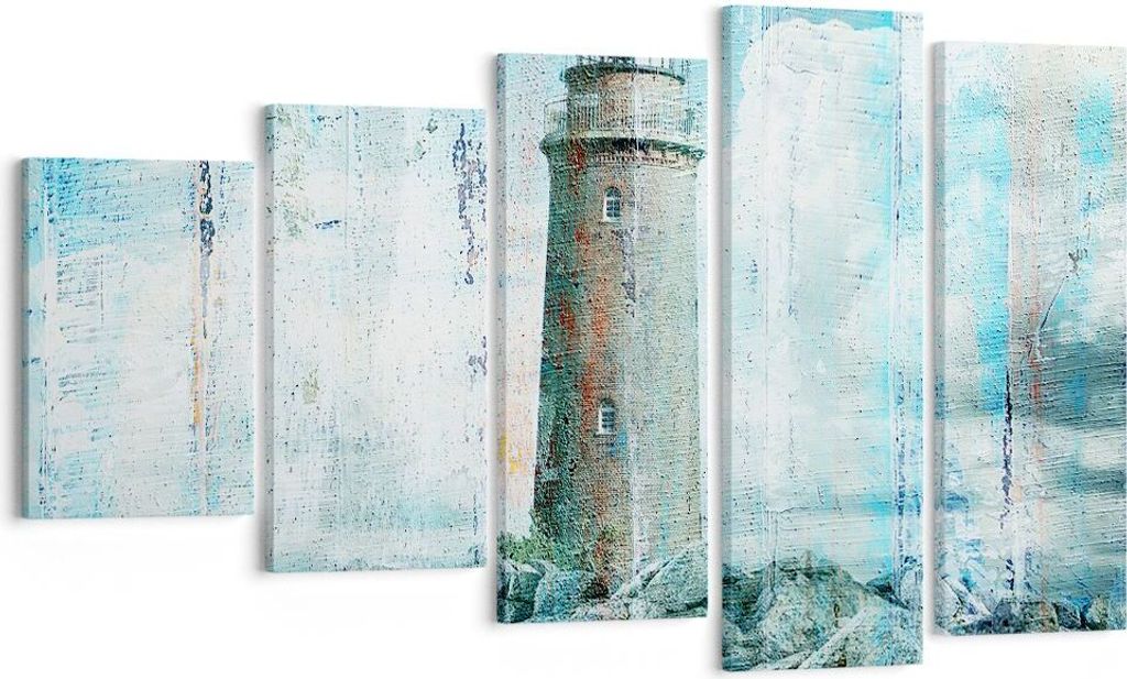 Bild auf Leinwand - Leinwandbild - laterne rock - 100x60cm - Wand Bild - Wanddeko - Wandbilder - Leinwanddruck - Bilder - Kunstdruck - Wanddekorati...