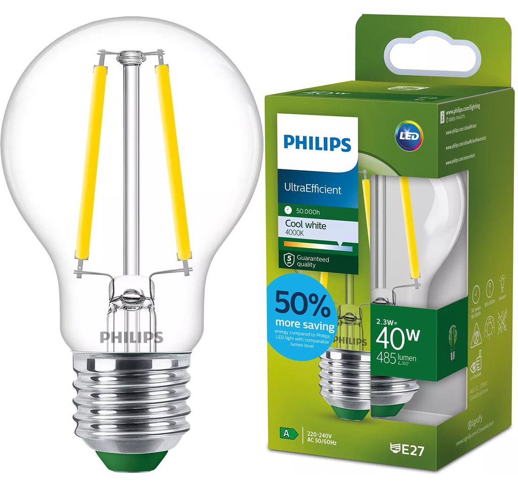 Żarówka LED 2.3W E27 Barwa Neutralna Zdjęcie produktu 