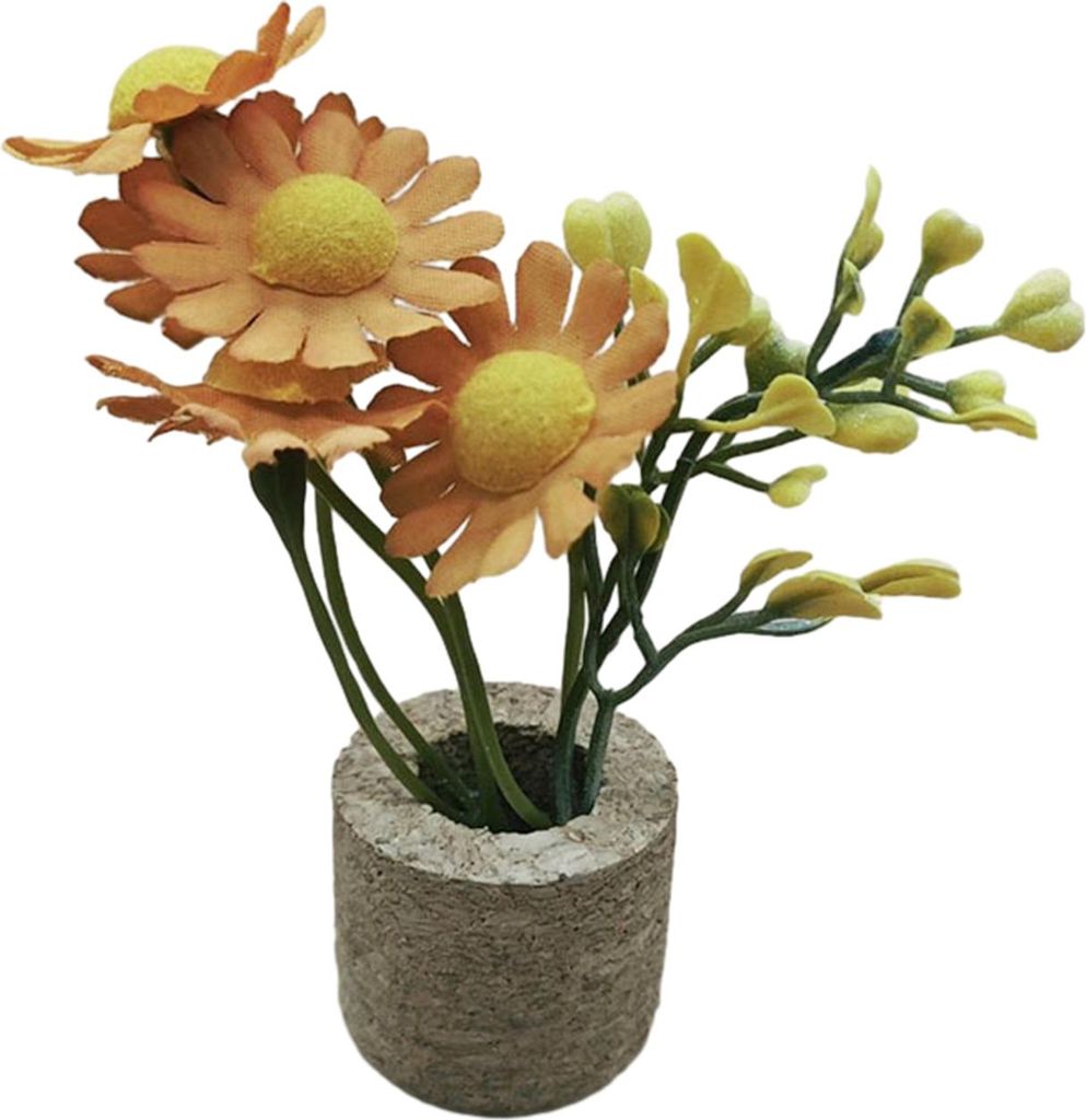 Künstliche Blume Kork Topf Kühlschrank Magnet DIY Home Office Küche Spind Kühlschrank 3D Miniatur Topfpflanzen Magnetische Dekoration Ornament