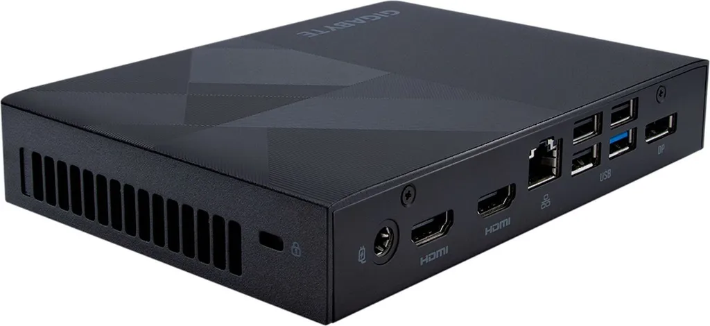 Dites Adieu à l'Encombrement avec le Mini PC Gigabyte BRIX N200 Barebone