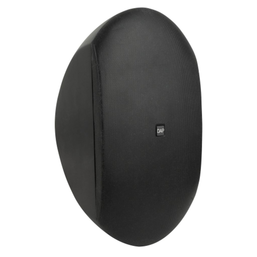 DAP WMS8T-B Passiver Design-Wandlautsprecher - 8" - 100 V - Schwarz