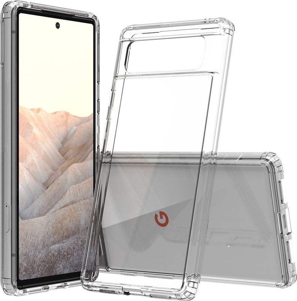 Mobigear Crystal Durchsichtig  Google Pixel 6 Hülle Produktbild 