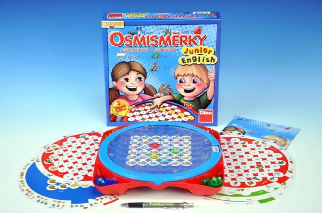 Jeu de Société Éducatif Anglais Eight Letters Junior - Apprentissage Ludique