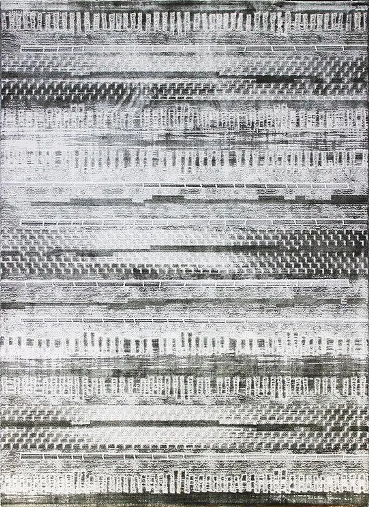 Tapis Dizayn 2350 Grey 160 x 230 cm - Tapis de Salon Moderne Gris