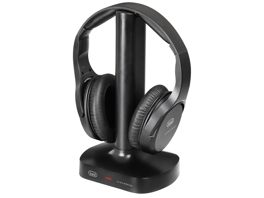 Casque Supra-Auriculaire Trevi FRS 1480 R Noir avec Recharge USB-C